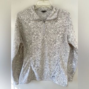 Eddie Bauer 1/4 Zip Women’s Large Fleece Pullover